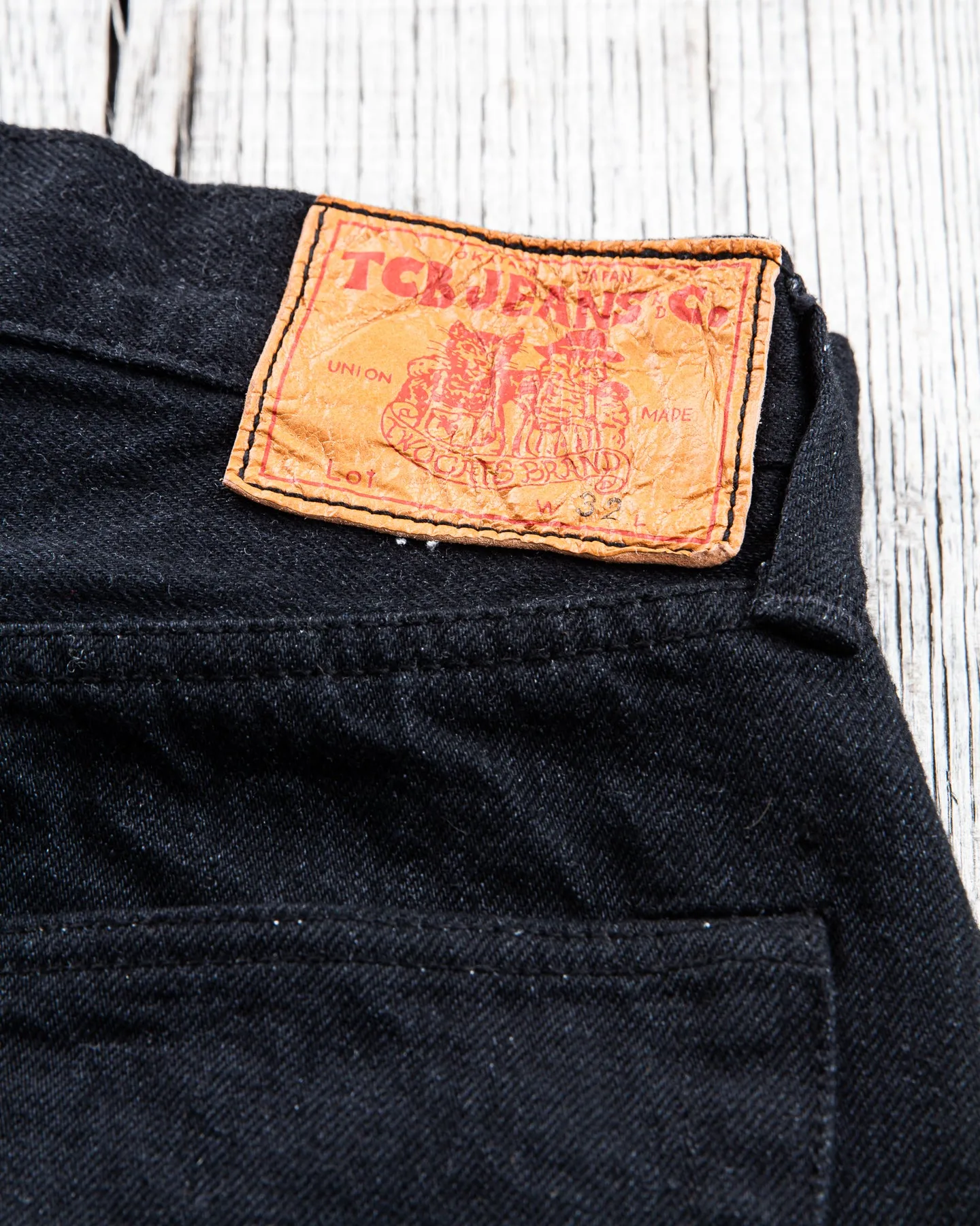 TCB Jeans S40's Black Jeans One Wash