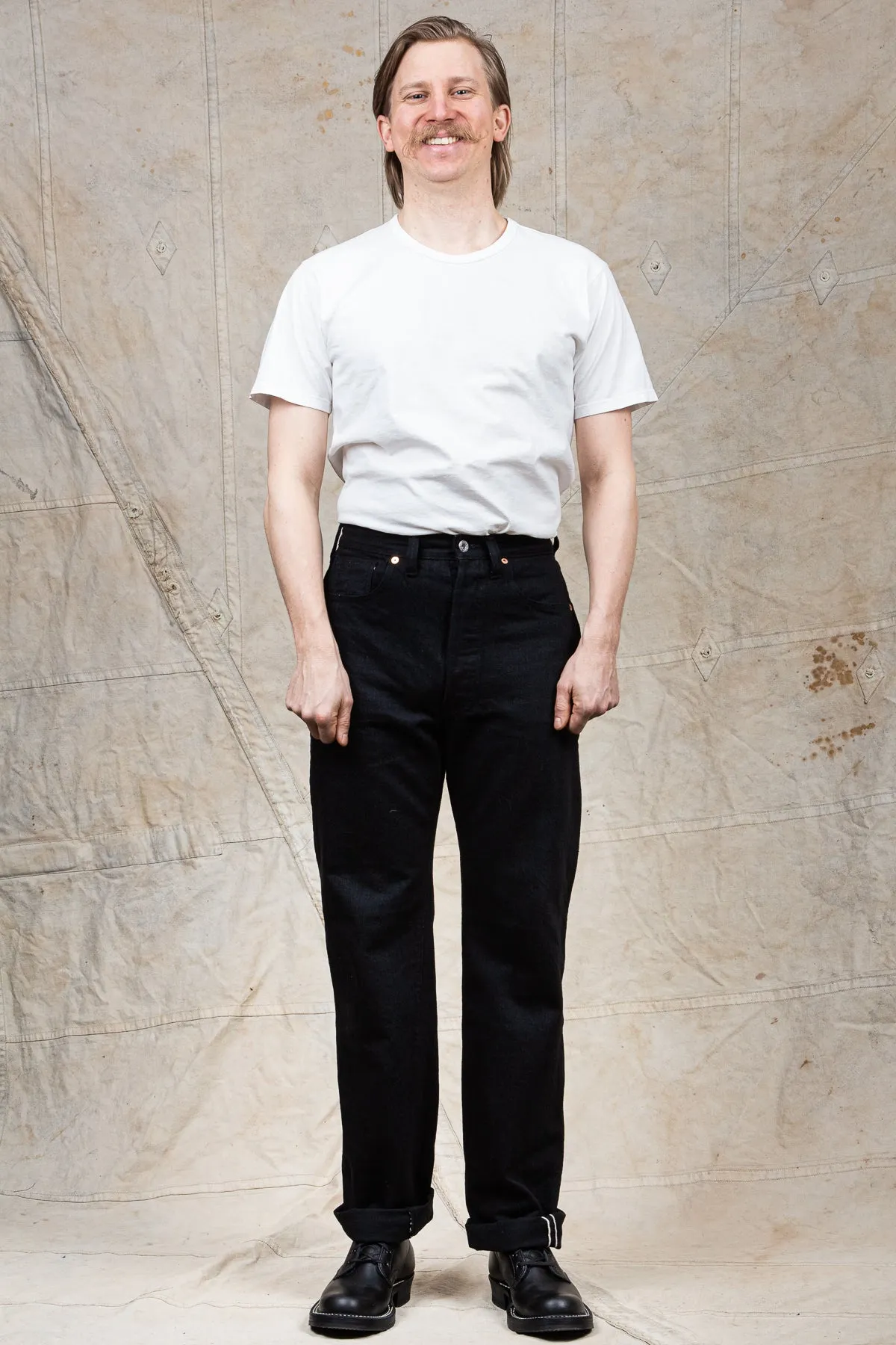 TCB Jeans S40's Black Jeans One Wash