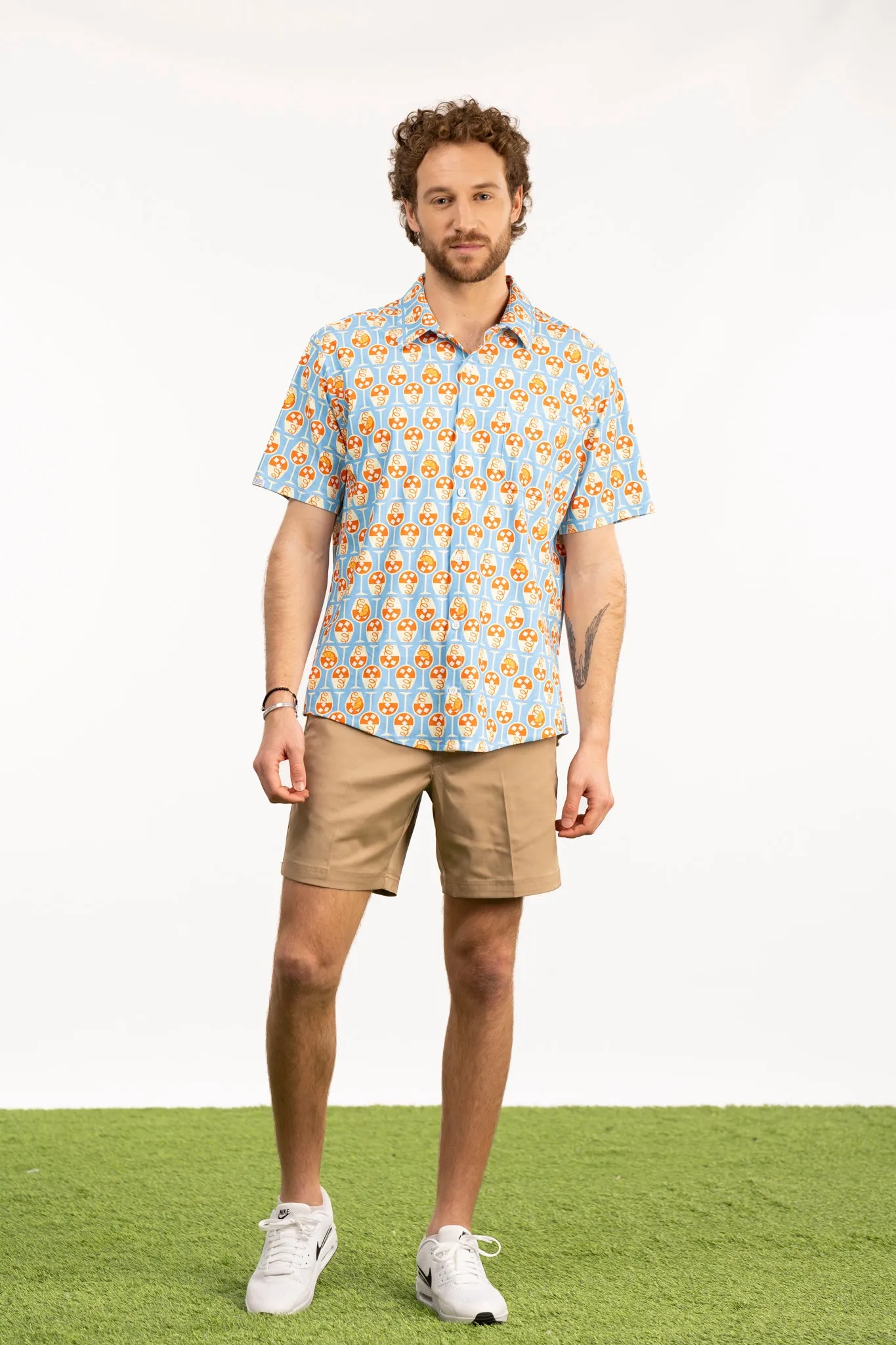 The Boatyard Button Down - Spritzed