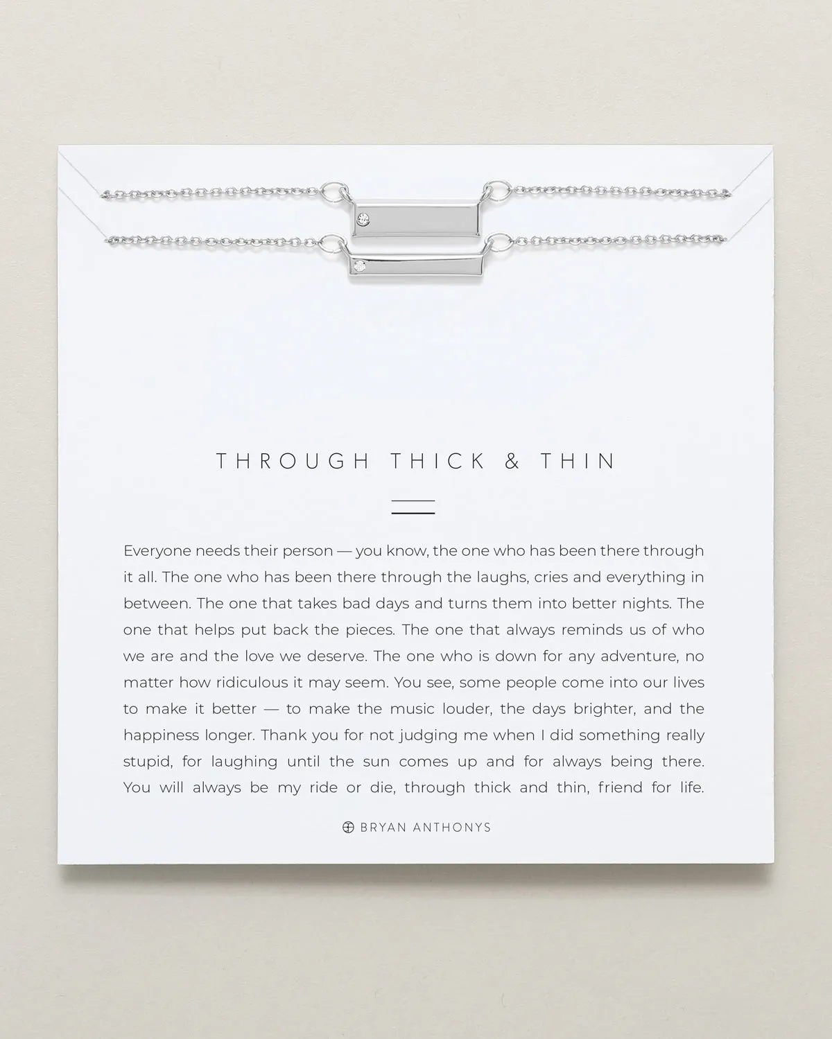 Through Thick & Thin Bracelet Set