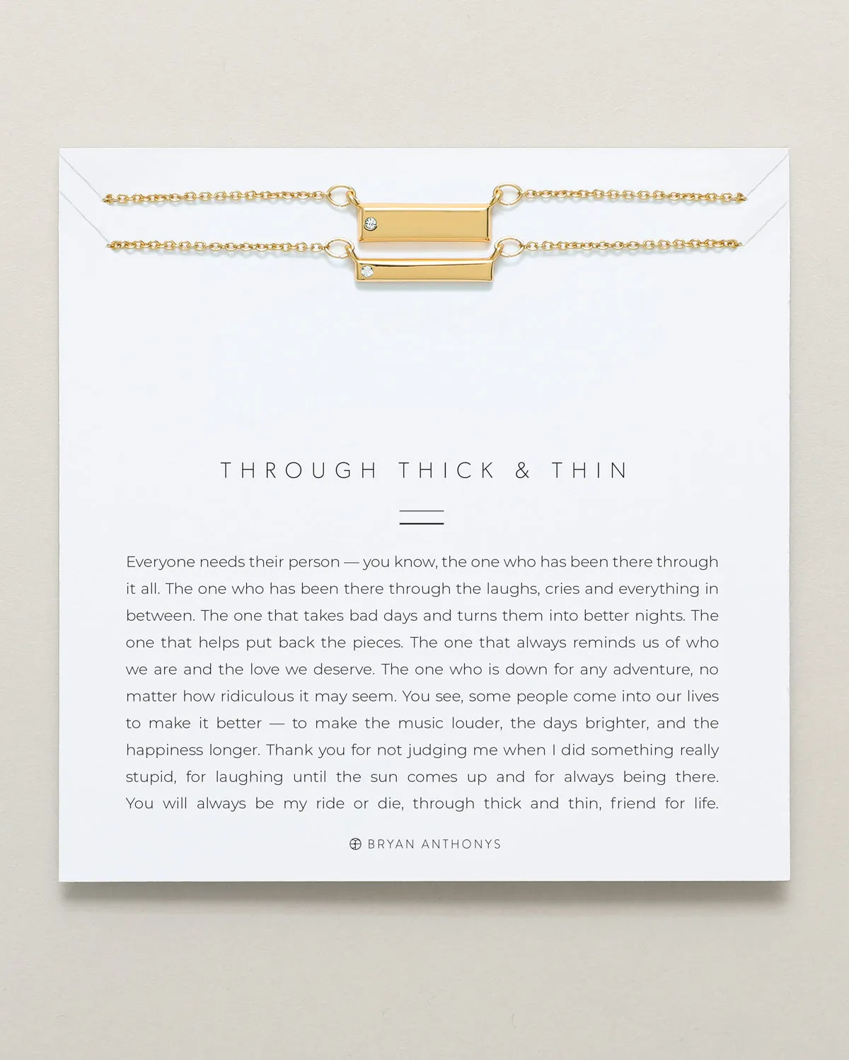 Through Thick & Thin Bracelet Set