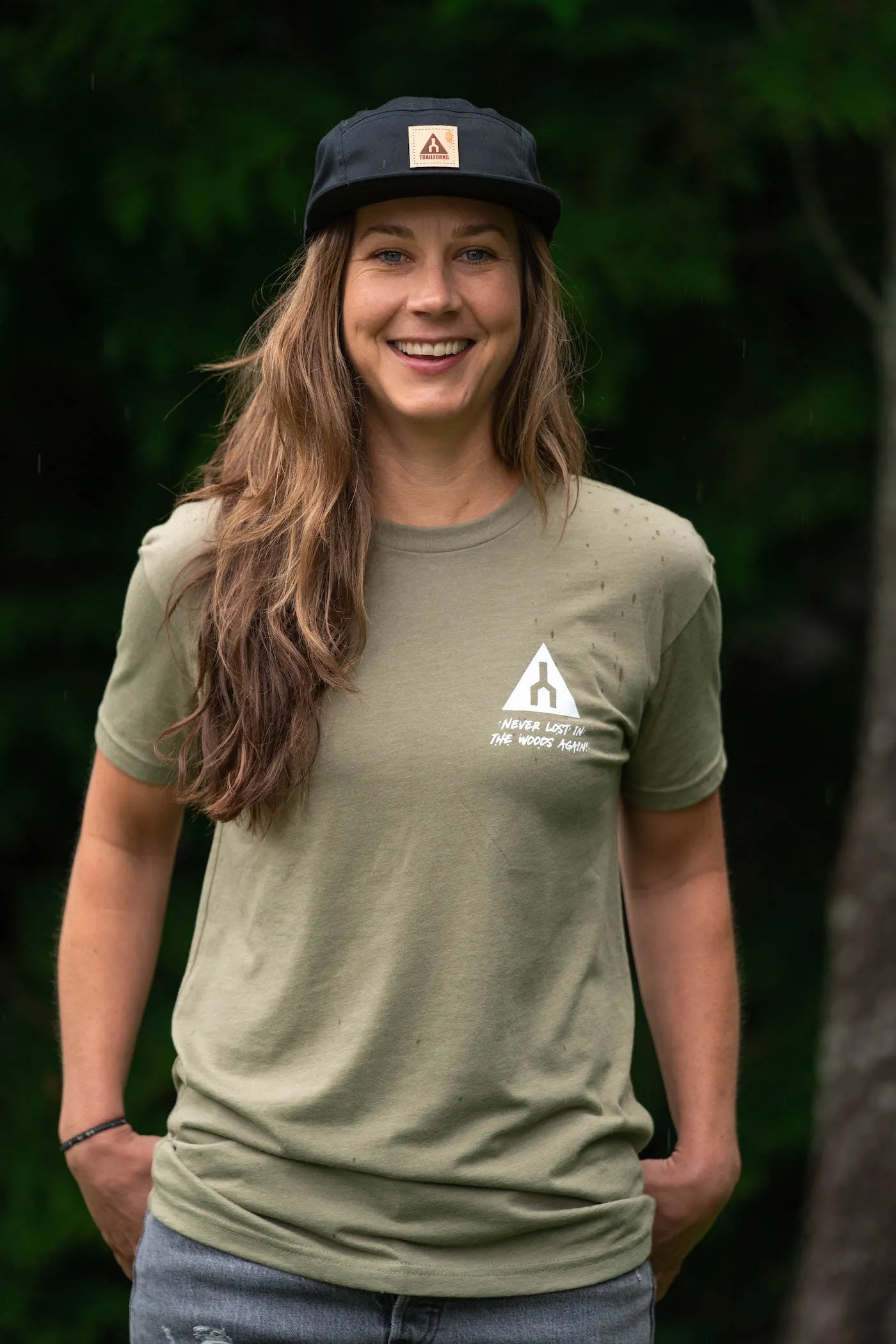 Trailforks "Never Lost" Skull T-Shirt