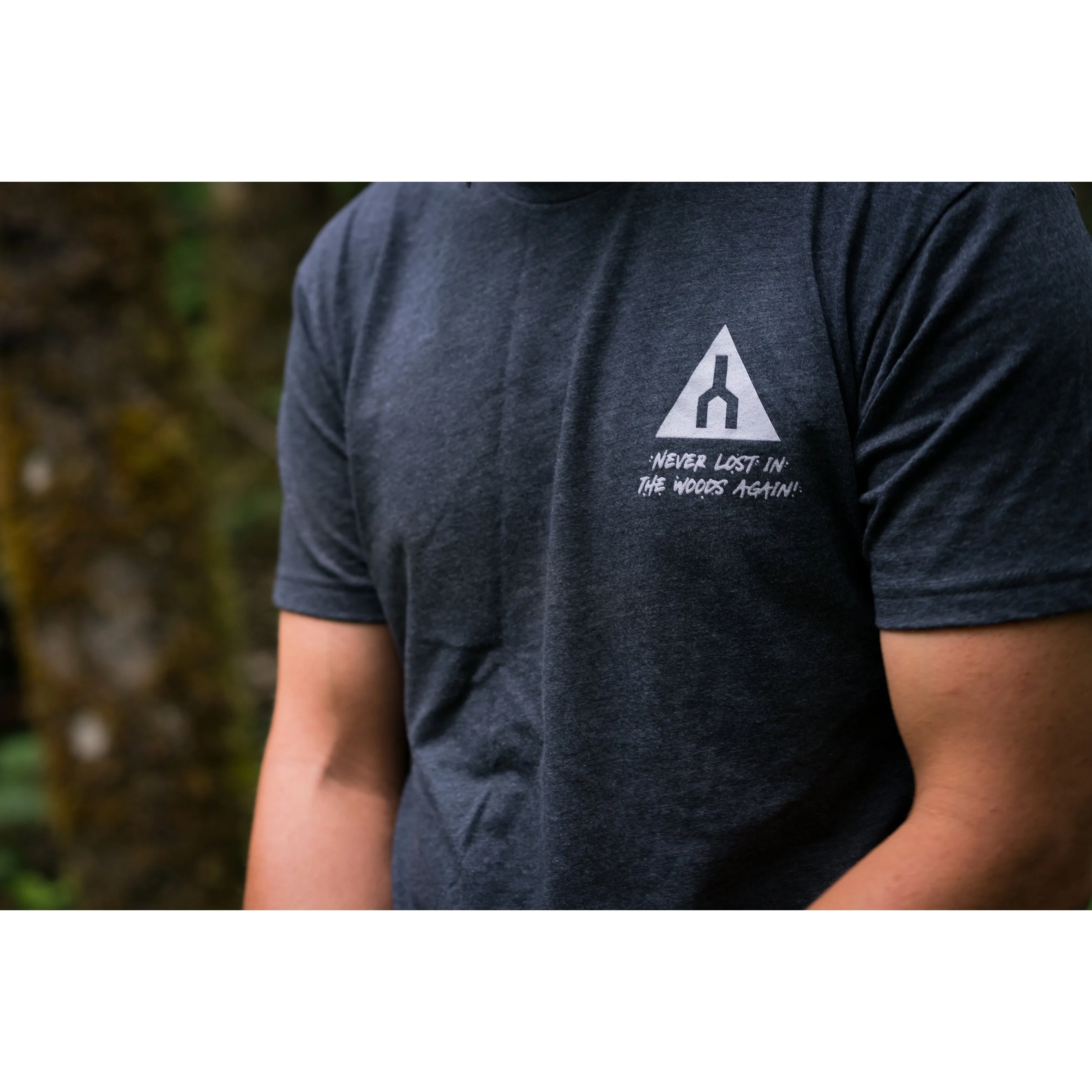 Trailforks "Never Lost" Skull T-Shirt