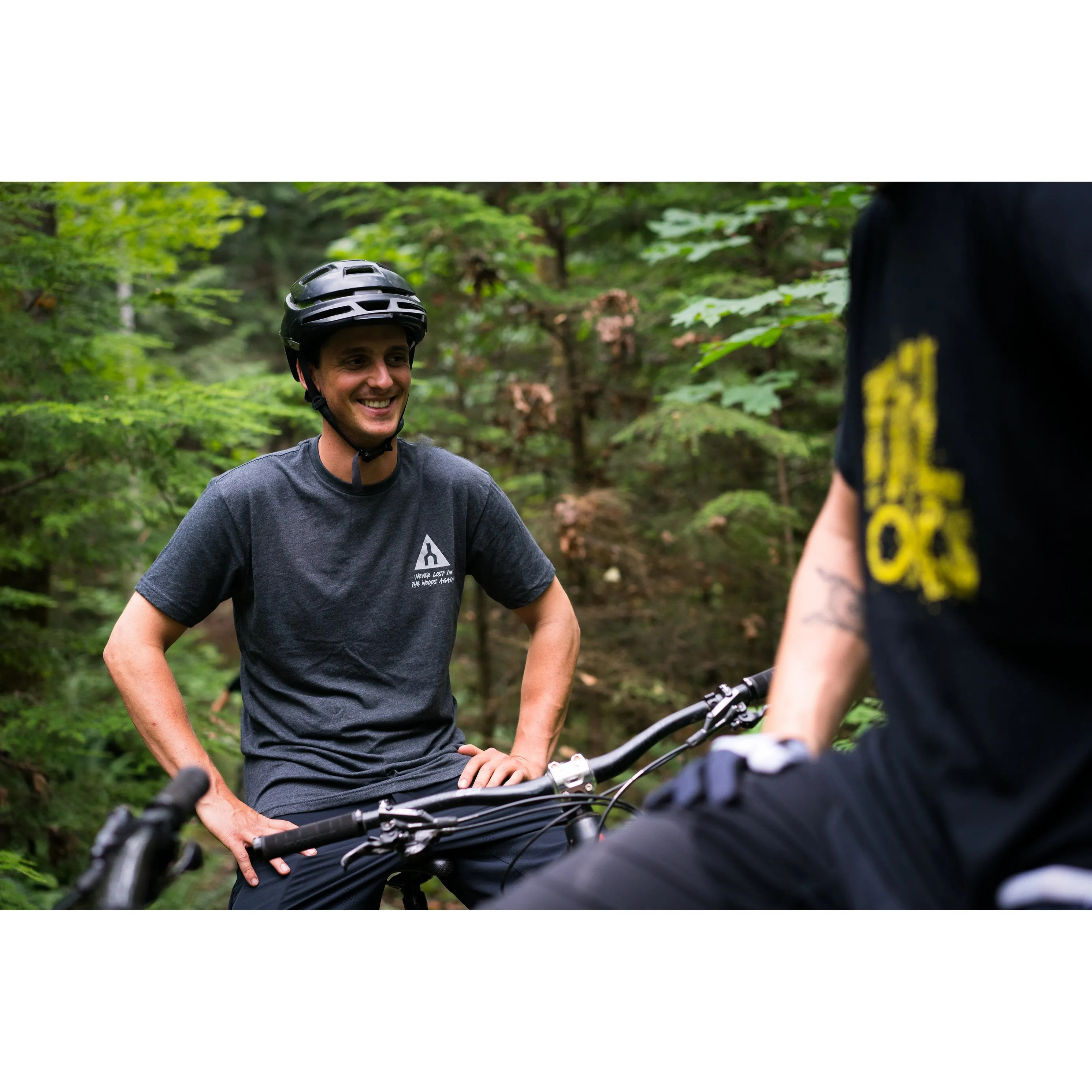 Trailforks "Never Lost" Skull T-Shirt