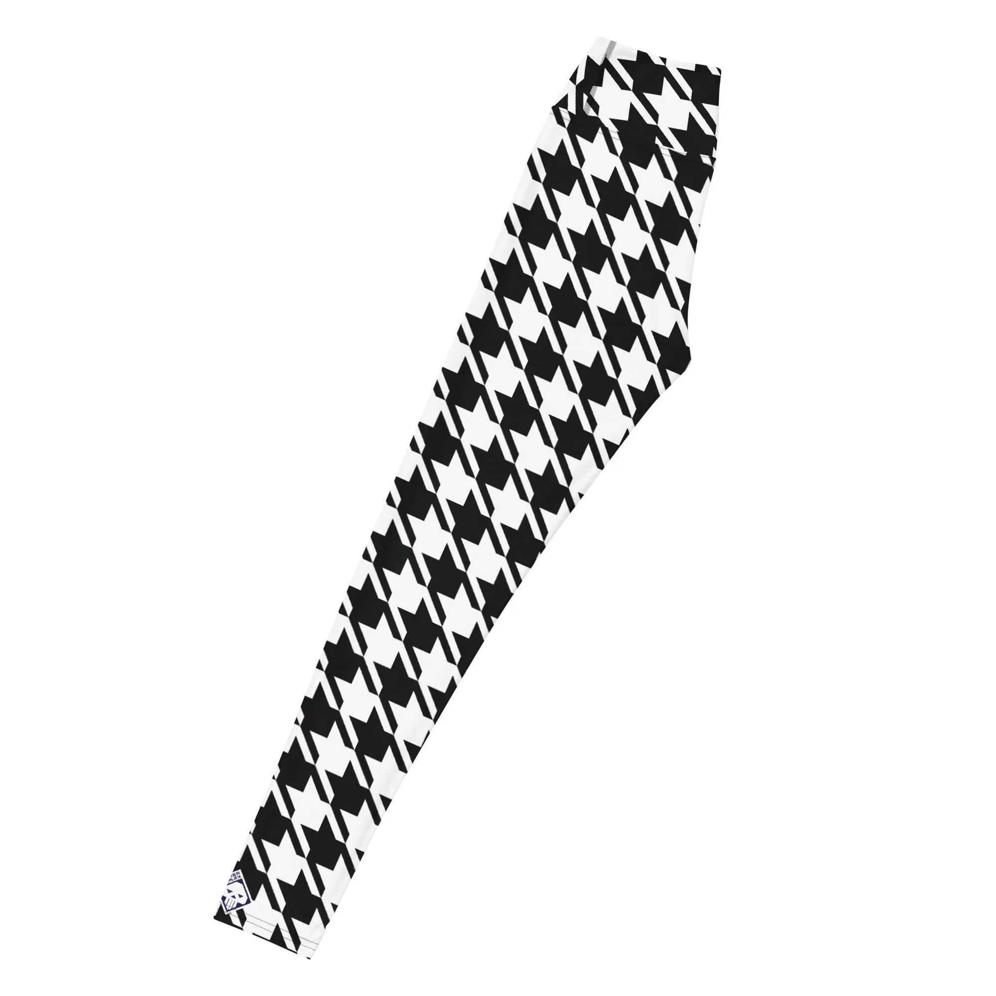Trendy Training: Women's Houndstooth Yoga Leggings