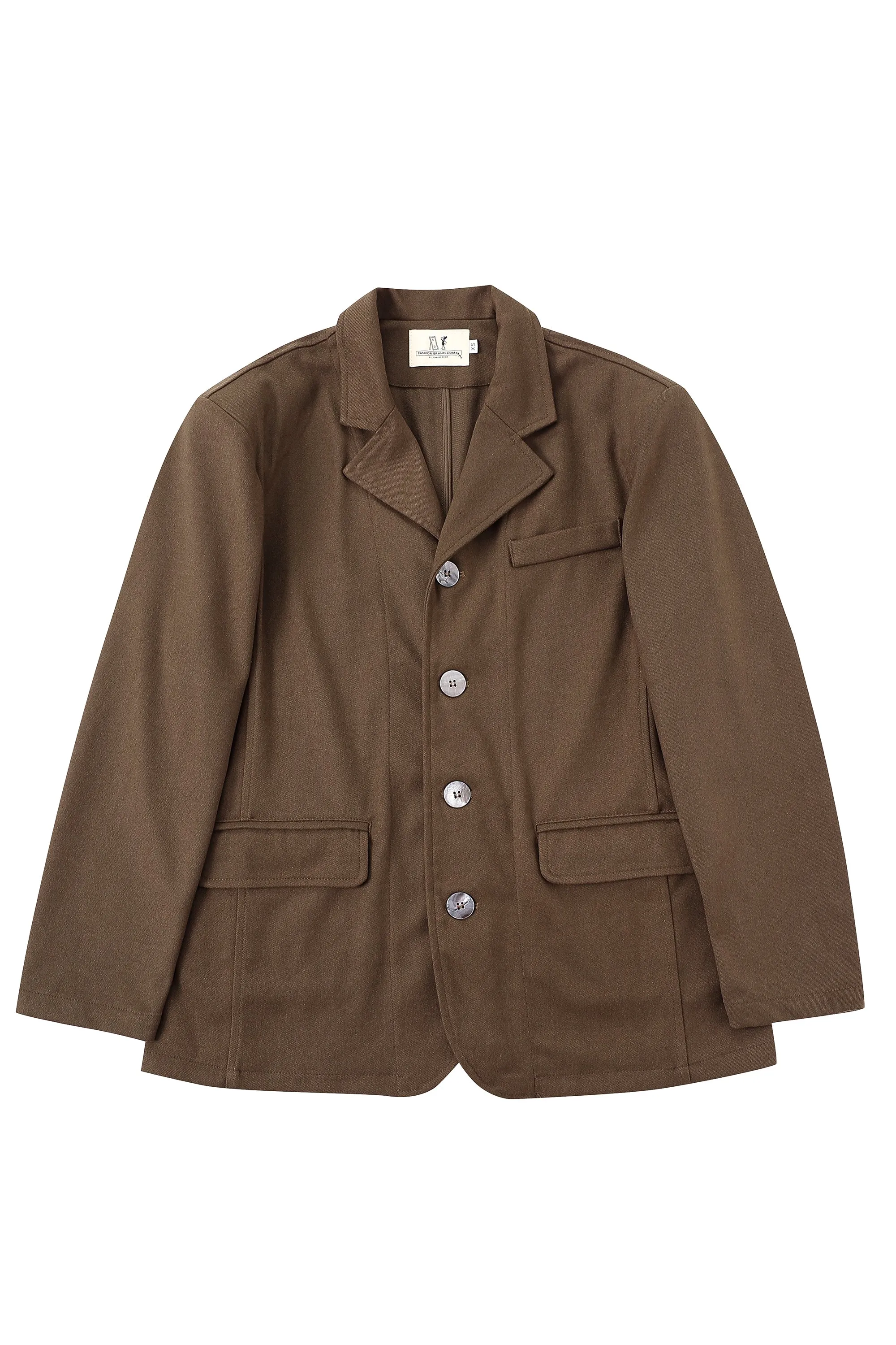 Unisex Professor Jacket Brown