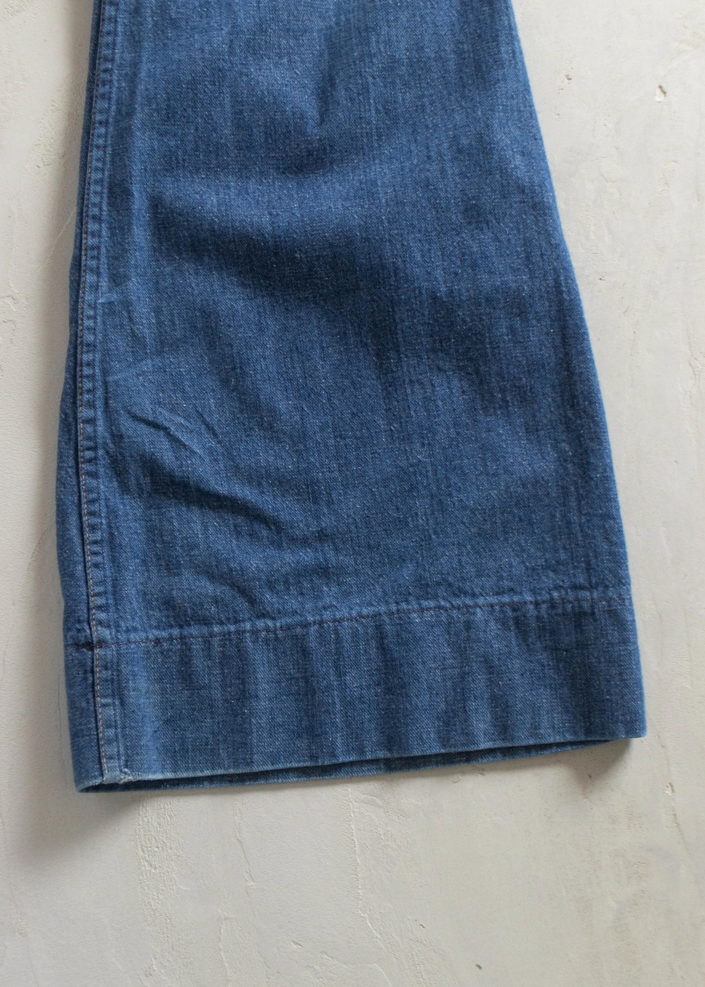 Vintage 1970s Wrangler Midwash Flare Jeans Size Women's 27 / Men's 30