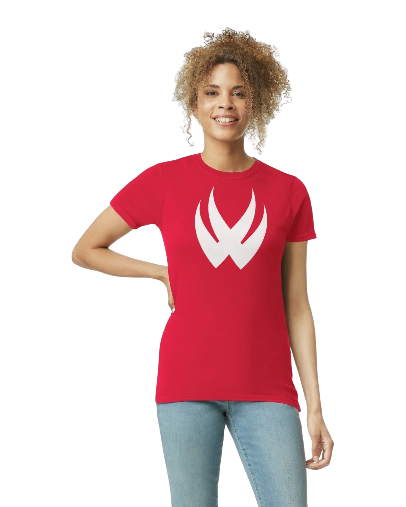 VW Flame Logo Tee for Women