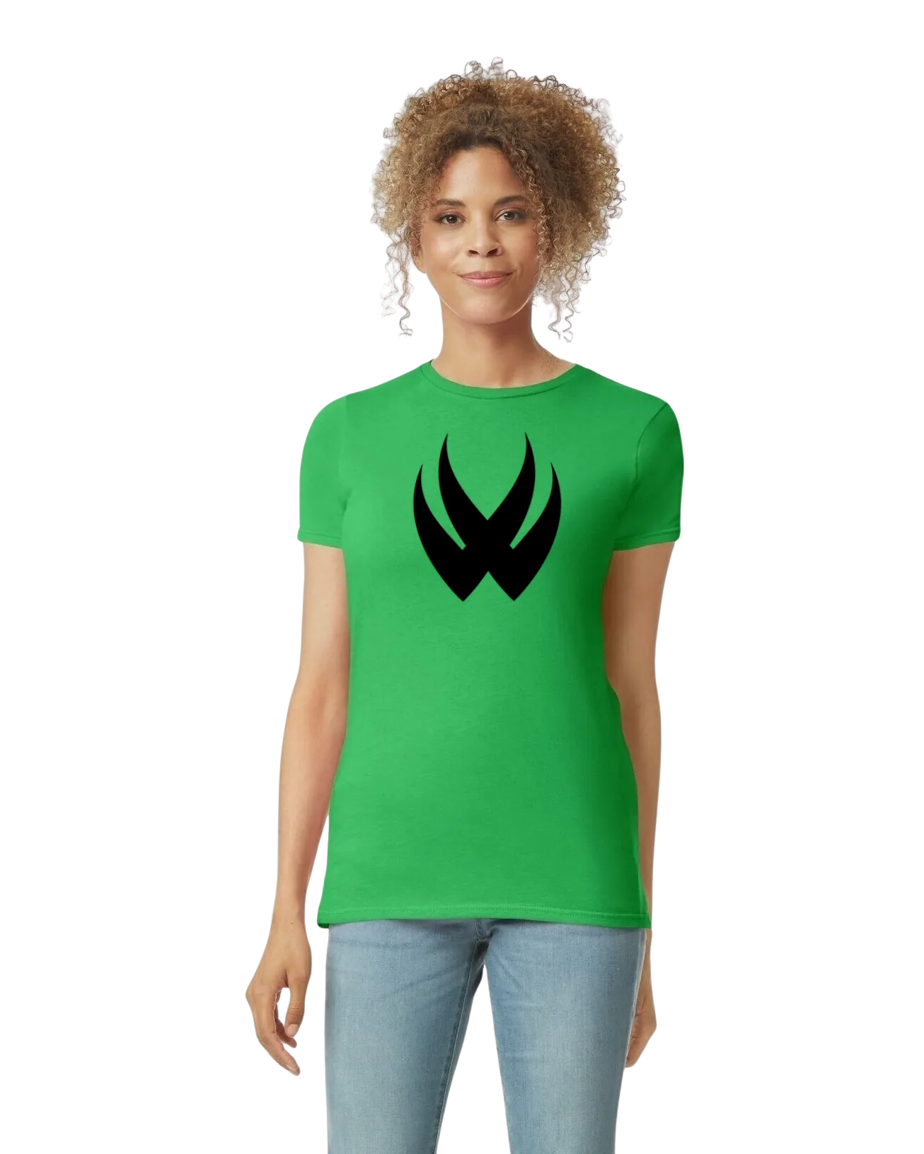 VW Flame Logo Tee for Women