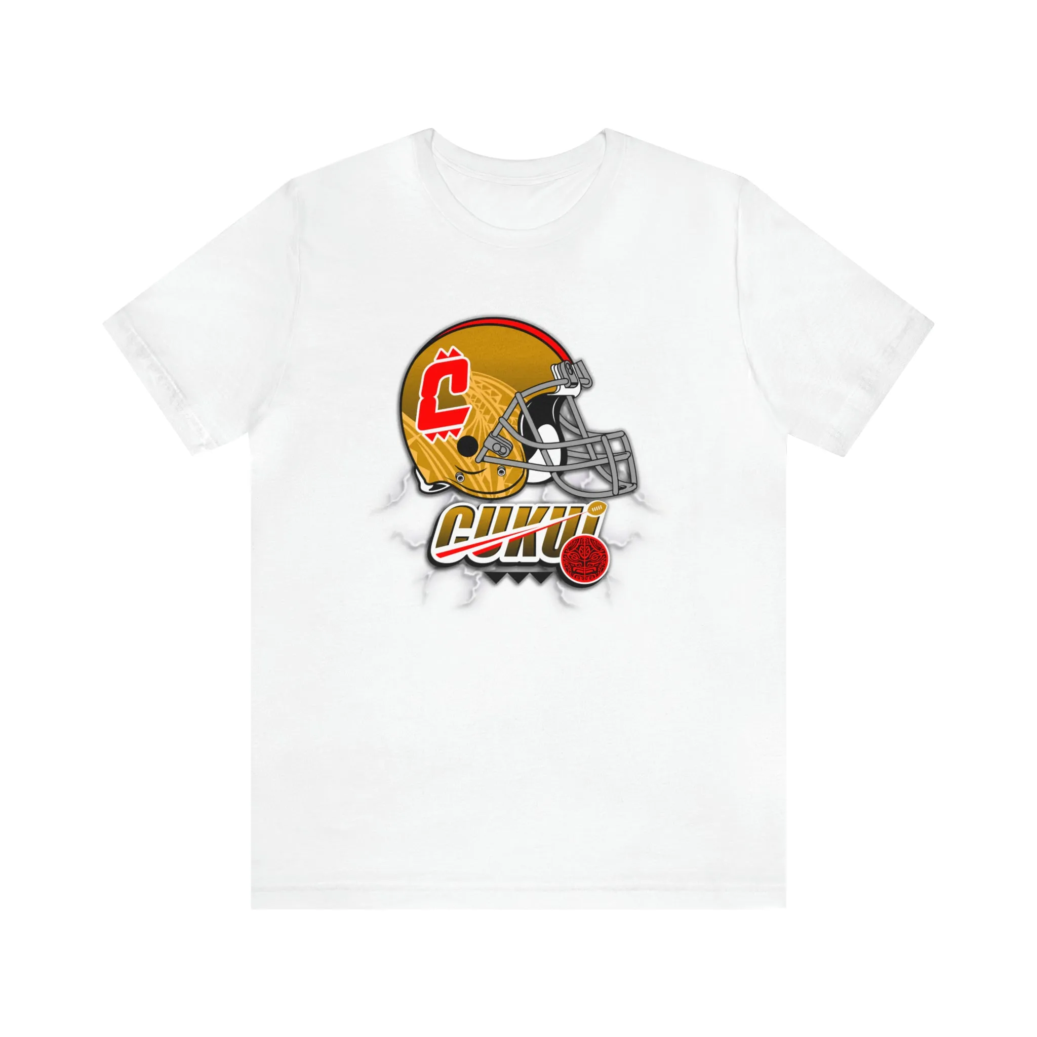 Womens Cukui Niner Gang Jersey Tee - Red (Online Exclusive)